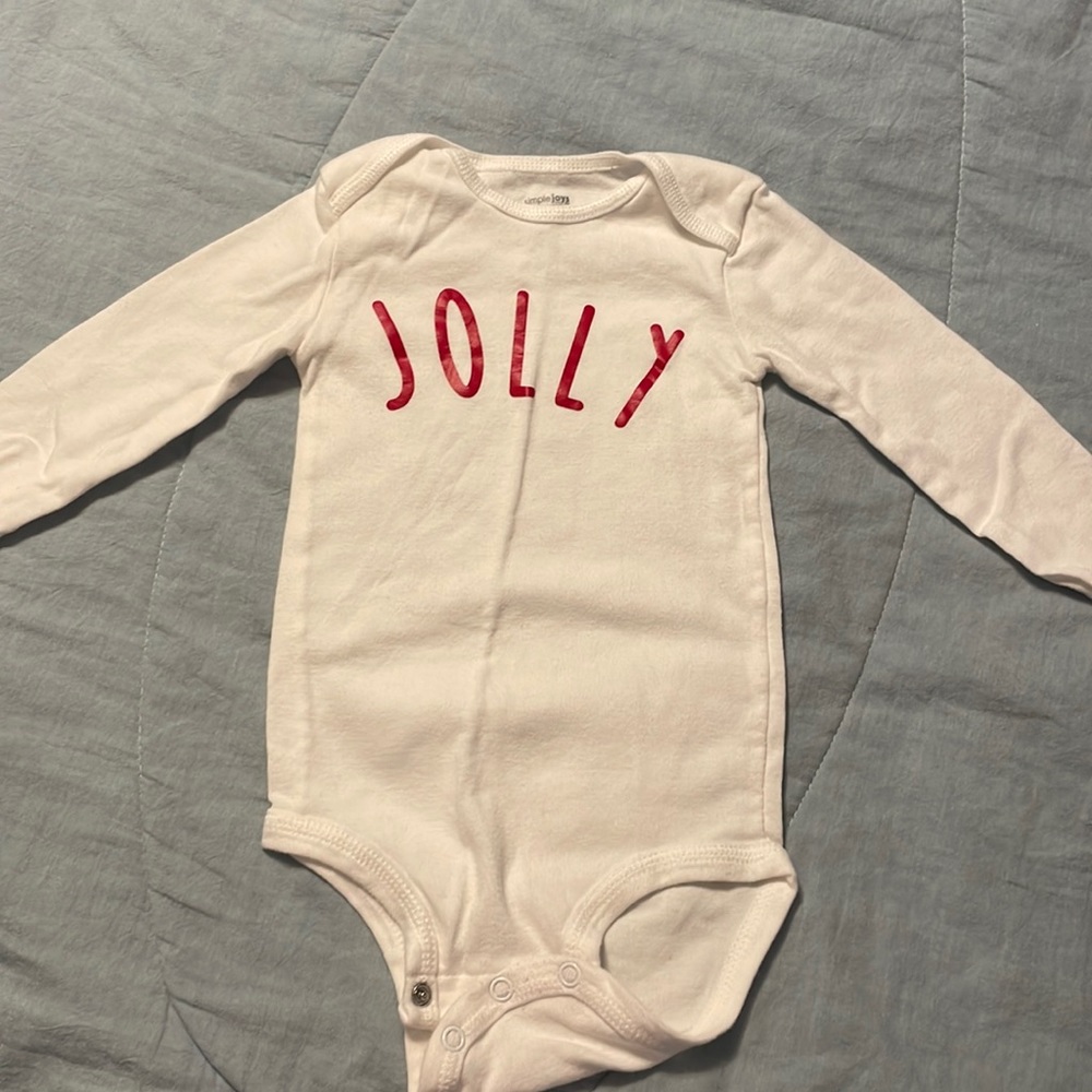 Christmas jolly onesie